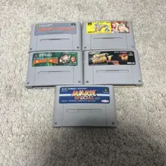 スーパーファミコン ゲームソフト 5本セット