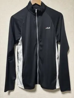 【値下げ】FILA ジップアップ ラッシュガード Lサイズ