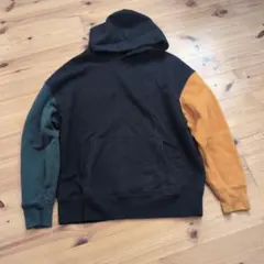 GAP カラーブロック フード付きパーカー