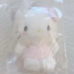 【新品未使用】サンリオ しろふわ雲でおひるね ハローキティ マスコット ホルダー