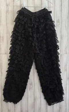 bibiy MIMI LACE PANTS パフスリーブトップス　2点セット bibiy MIMI LACE PANTS パフスリーブトップス 2点セット - メルカリ