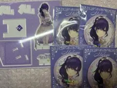 プロセカ はぴこれ 朝比奈まふゆ アクスタ 缶バッジ