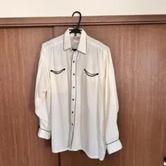 Rockmount Ranch Wear ウエスタンシャツ ホワイト ブラックのサムネイル