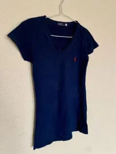 Polo by Ralph Lauren Vネック Tシャツ ネイビー Sのサムネイル