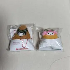モスバーガー　マイメロディ　クロミ　マスコット