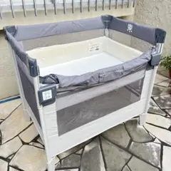 【極美品】ほぼ未使用 アップリカ ココネルエアープラス グレー 最上級モデル COCONEL ベビーベッド ミニサイズ アップリカ ココネルエアー