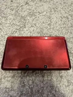 【訳あり・動作確認済】ニンテンドー3DS レッド 本体 L/Rボタン反応なし