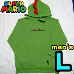 【新品】マリオ　ヨッシー　パーカー　L　メンズ　なりきり　ハロウィン