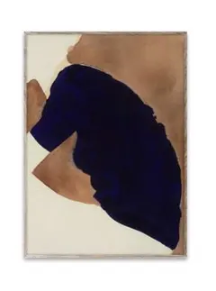 【ACTUS】Paper Collective Blue Knit 北欧 アート