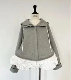 rosymonster hem frill parker アイボリー 在庫調整】hem frill skirt【3色展開】※順次発送予定 - RosyMonster