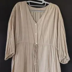 Chocolraffine ロングシャツワンピースフリーサイズ