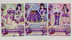 アイカツカード 紫吹蘭 パープルトルテコーデ