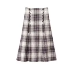 【JILLSTUART】ジルスチュアート ループチェックスカート