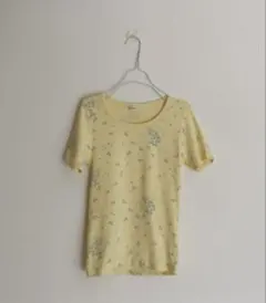 トップス Mom FarFar Yellow Star Tops monmimi 2026年最新】monmimi カラー：イエロー系 レディース 半袖(Tシャツ) T