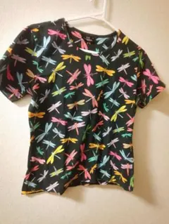 ジム・トンプソン カラフルトンボ柄 半袖Tシャツ Mサイズのサムネイル