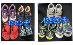 13センチ 13.5センチ　靴　子供　まとめ売り　サンダル　クロックス　7足