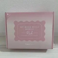 【新品】Francfranc蓄熱式湯たんぽ　ピンクフリース　フリルのサムネイル