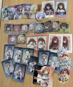 ね*♡様 ホロライブ トレーディングカード シールセット