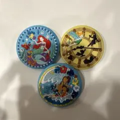 ディズニー 刺繍缶バッジ 3点セットのサムネイル