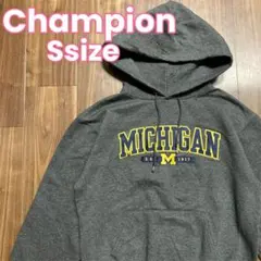 317 Champion パーカー メンズ グレー プルオーバー カレッジ