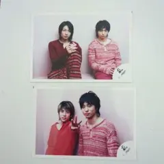 嵐ロゴ公式写真『相葉・櫻井』『二宮・櫻井』2枚セット