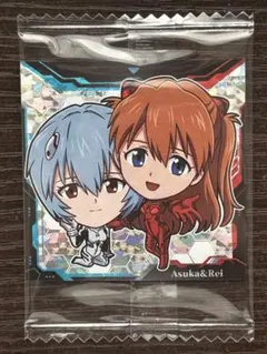 新世紀エヴァンゲリオンシールウエハース補完計画EVA2-21★SR★アスカ＆レイ