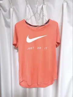 NIKE DRI-FIT 速乾 ランニングトップス オレンジ ナイキ Tシャツ