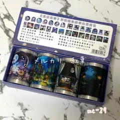 【mc-29】海外 夜の窓辺 PETシール切り売り 4色③