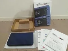 美品　newニンテンドー3ds ll メタリックブルー　ほぼ完品