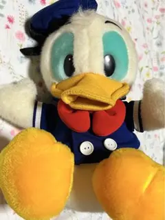 ディズニーランド ドナルド ぬいぐるみ 平成 レトロ