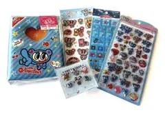 ナルミヤキャラクターズ　エンジェルブルー　シール・シール手帳5種おまとめセット