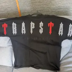TRAPSTAR ロゴ刺繍 Tシャツ ブラック