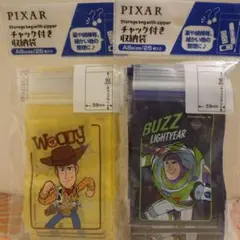 新品【気配り上手に】トイストーリー チャック付き収納袋/A8/おまけあり♡