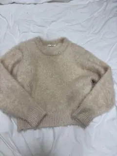 SLY ベージュ モフモフ　ニット 長袖