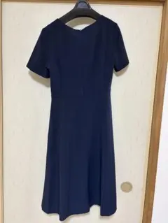 【新品未使用】ナチュラルビューティーベーシック　ワンピース　ネイビー　Mサイズ