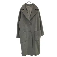 【Mila Owen】名品 やわらかチェスターコート グレー サイズ1