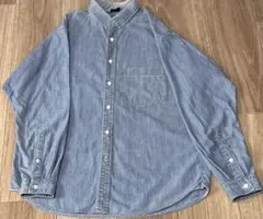 サイズ1(M相当) MARKAWARE シャンブレーシャツ 長袖 日本製のサムネイル