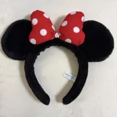 【美品】 ディズニー ミニーマウス カチューシャ ノーマル