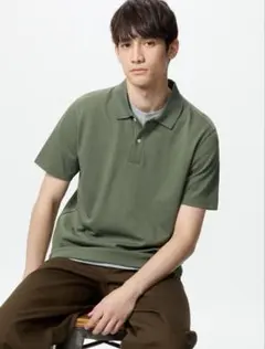 ⭐ユニクロ　エアリズムコットンカノコポロシャツ【今年モデル】⭐