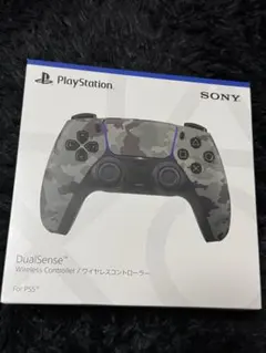 【純正品】DualSense ワイヤレスコントローラー グレー カモフラージュ