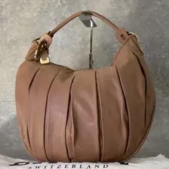 BALLY バリー レザー ワンショルダーバッグ ベージュ