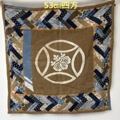 古布 絣等タペストリー 藍染 木綿 襤褸 パッチワーク タペストリー 古布 型染の通販 by