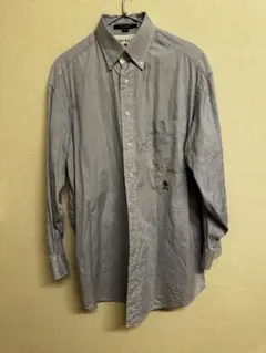 TOMMY HILFIGER グレー ボタンダウンシャツ 15-32