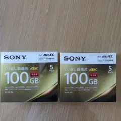 SONY BD-RE XL 100GB 20枚セット 初期化済 - メルカリ