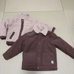 ZARA リバーシブルコーデュロイボアジャケット　90 110