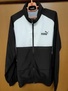 PUMA ブラック/ホワイト ウィンドブレーカー 上下セット