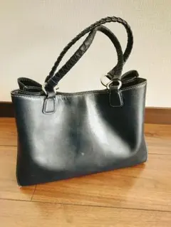 キタムラ　ハンドバッグ　ネイビー