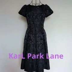 お値下げ中【カールパークレーン】半袖ひざ丈ワンピース