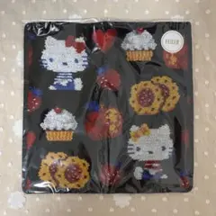【白ふち】フェイラー　イエナ　ハンカチ　グリーンと【ネイビーふち】グレーハンカチ FEILER/フェイラー】別注 PIQUE-NIQUE IENA 25*25（グリーン