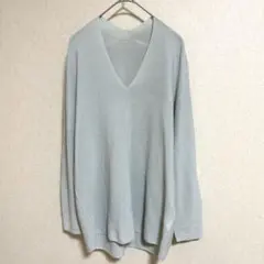 ITS’ international ラメVネックニット上品ゆったり 春秋 大人